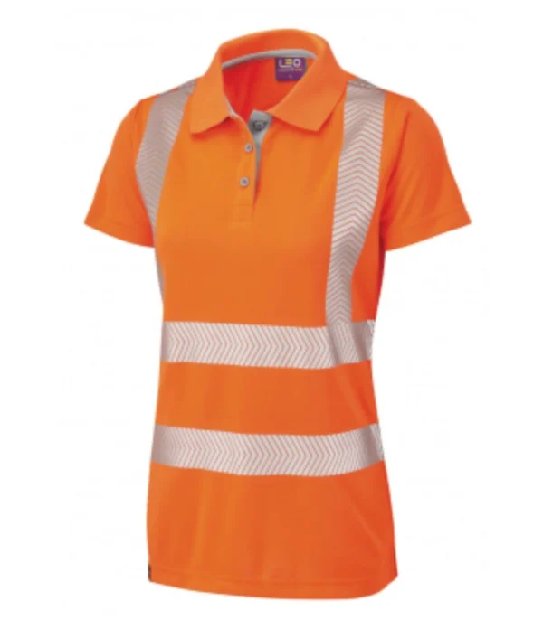 Leo Pippacott ISO 20471 Class 2 Coolviz Ultra Women's Polo Shirt